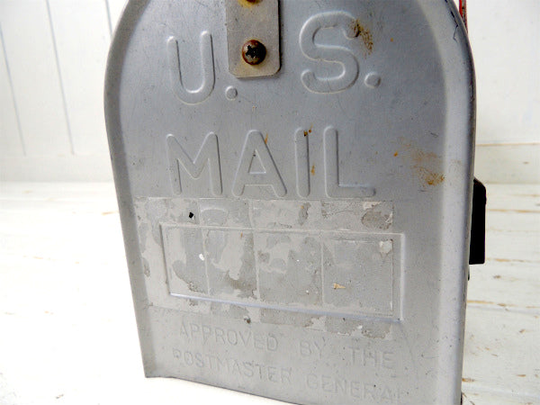 【U.S MAIL・アメリカン】スチール製・ビンテージ・メールボックス/ポスト/郵便受け