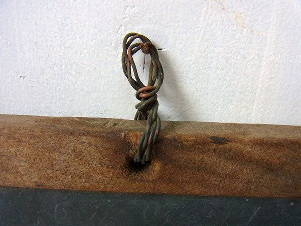 小さな可愛い木製・アンティーク・黒板/ブラックボード(両面) USA