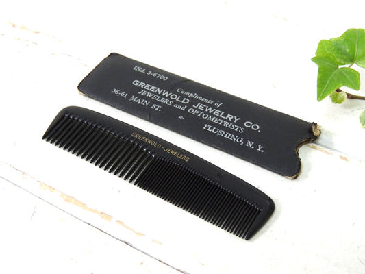 【ニューヨーク・BARBER】宝石&眼鏡店・アンティーク&ヴィンテージ・ヘアコーム・ケース