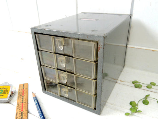 【CRAFTSMAN】工業系・クラフトマン・4段式・ヴィンテージ・チェスト/引き出し・工具箱