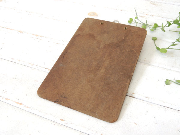 【A&W】小さな・ヴィンテージ・クリップボード・バインダー・USA・ステーショナリー・文房具