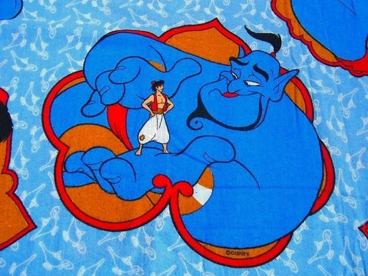 【アラジン/Aladdin】ディズニー・ユーズドシーツ(フラット)
