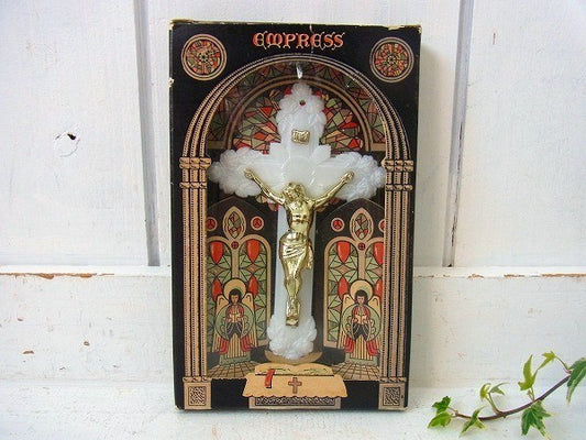 【crucifix】十字架・デッドストック・ヴィンテージ・キリスト・壁掛け/クロス/聖品 USA
