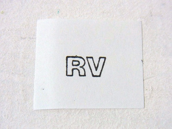 RV キャンピングカー 木製 メタル製 小さなヴィンテージ スタンプ USA