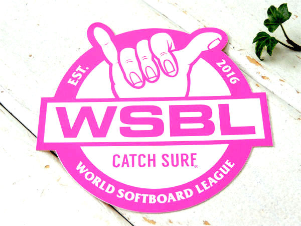 ハング・ルーズ 2016 WSBL CATCH SURF キャッチサーフ ステッカー USA