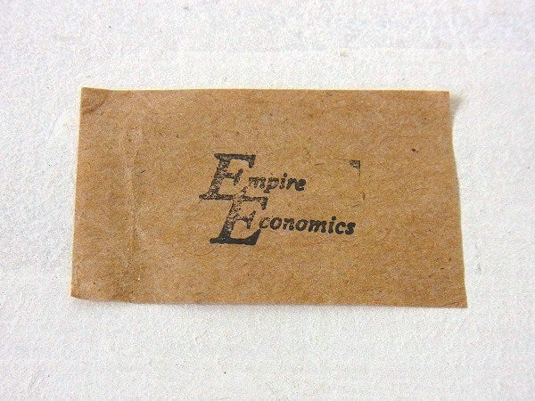 【Empire Economics】木製×メタル製・小さなヴィンテージ・スタンプ USA