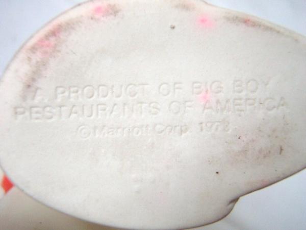 【ビッグボーイ】BIG BOY・70'sヴィンテージ・コインバンク/貯金箱/ソフビドール USA