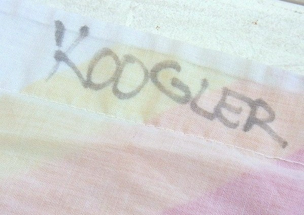 レインボーカラー・ヴィンテージ・USEDピロケース/枕カバー USA