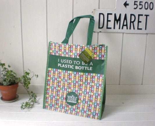 ホールフーズ・マーケット ボトル柄・エコバッグ