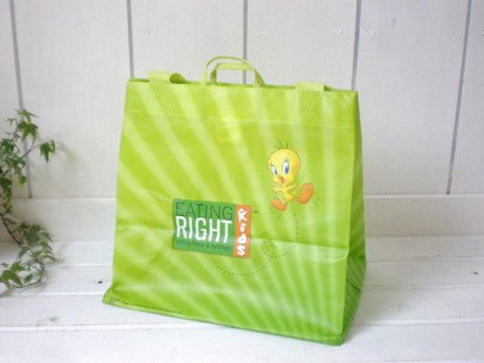 【バックスバニー&トゥイーティー】アメリカのスーパーマーケット・エコバッグ USA