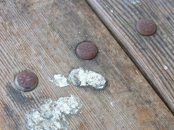 シャビーな木製・アンティーク・ステップラダー/脚立 USA