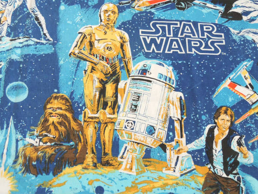 【スターウォーズ】STAR WARS・70'sヴィンテージ・ユーズドシーツ(フィットタイプ) USA