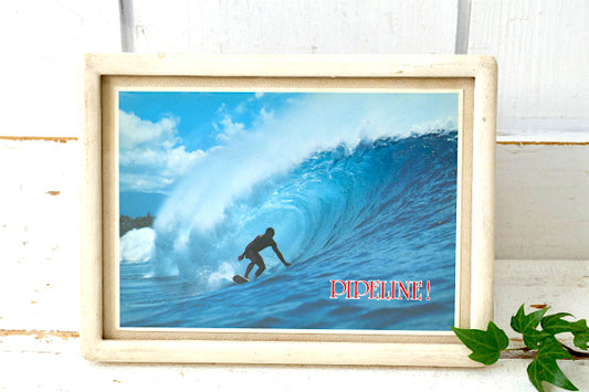 ハワイ・サーフィン・ノースショア パイプライン ヴィンテージ・ポストカード・絵葉書・印刷物