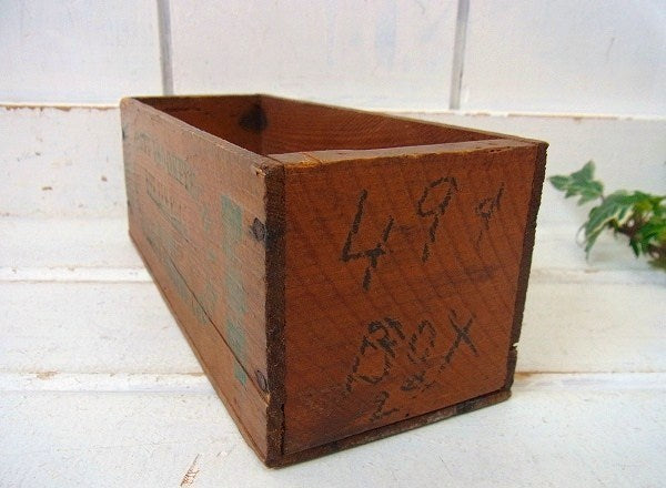 【Swift】木製・アンティーク・チーズボックス/木箱　USA