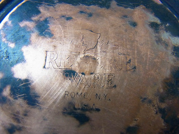 【REVERE WARE】真鍮製・アンティーク・ケトル/ポット　USA