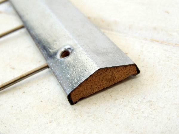 レトロデザイン・木製×メタル製・壁掛け式・ヴィンテージ・ウォールフック・壁掛けフック・6連フック