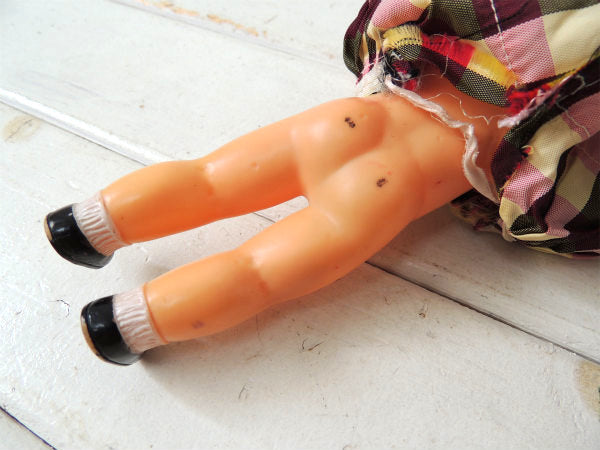 キャンベルキッズ US キャンベルスープ・可愛いドレス・ビンテージ・ラバードール 人形 ソフビ