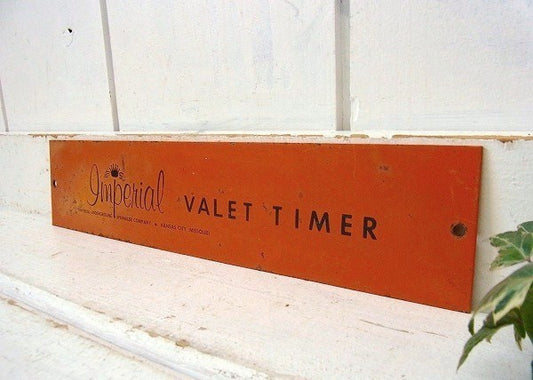 スプリンクラー会社のアイアン製・ヴィンテージ・プレート/サイン USA