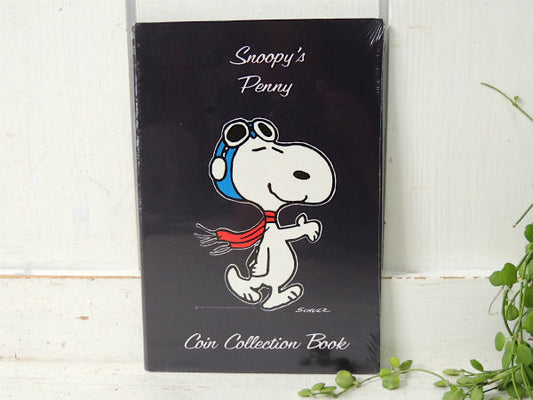 【SNOOPY】スヌーピー・1965年製・デッドストック・ヴィンテージ・コインコレクション本