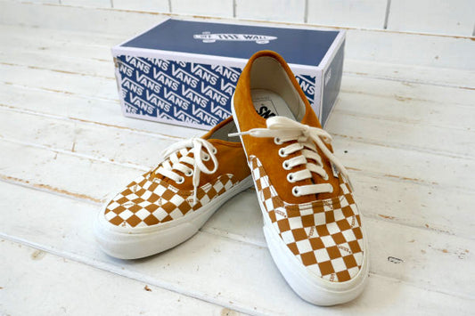 Vans バンズ Vault・AUTHENTIC・オーセンティック・チェッカーボード・スニーカー