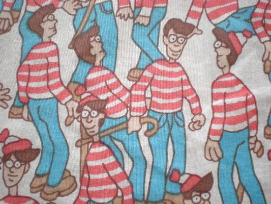 ウォーリーを探せ ユーズドシーツ