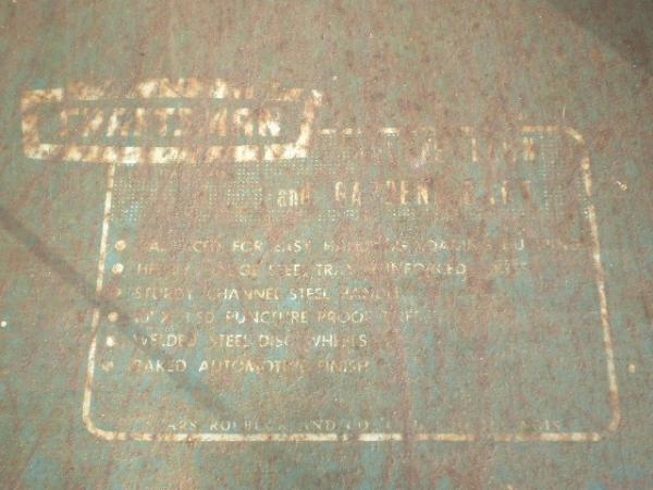 USA ヴィンテージ・ガーデニング手押し車