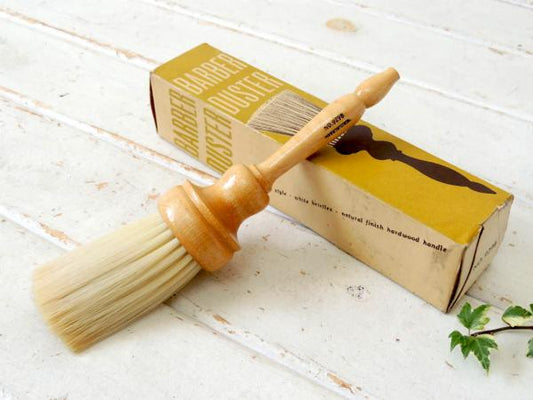 BARBER シアーズ・バーバーショップ・床屋・デッドストック・ビンテージ 箱付・ブラシ・USA