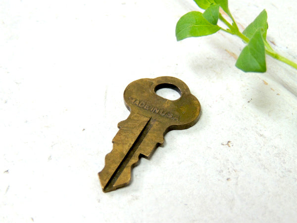 【ILL・シカゴ・X499】U.S.A.・ヴィンテージ・キー・鍵・key・真鍮製・イリノイ州