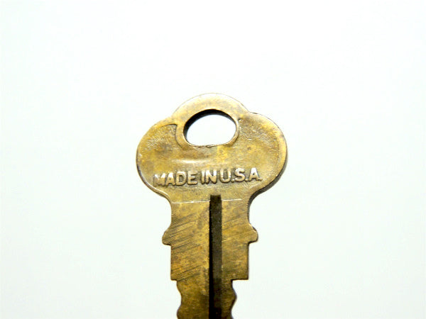 ILL シカゴ X499 U.S.A. ヴィンテージ キー 鍵 key 真鍮製 イリノイ州