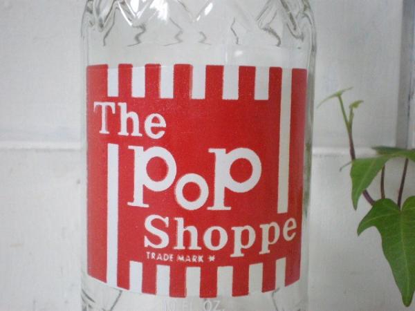 USA　【The Pop Shoppe】ポップなヴィンテージ・ガラスボトル