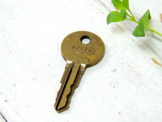 THE ILLINOIS LOCK・DUO・36・52971・USA・ビンテージ・オールド・キー・鍵