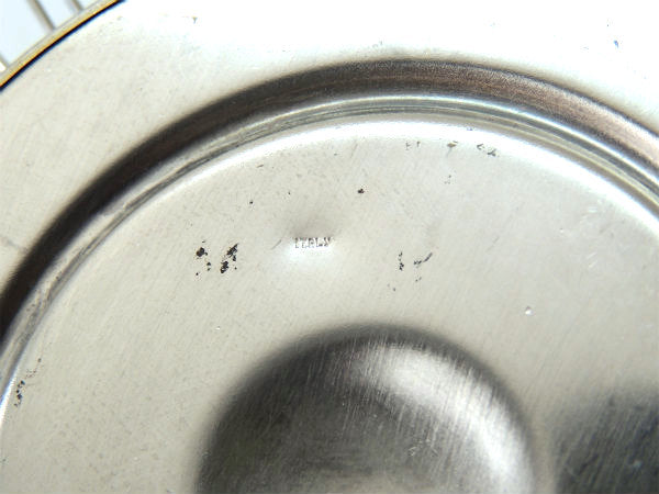 イタリア製・シルバープレート・オーバル型・ヴィンテージ・ワイヤーバスケット/ブレッドバスケット