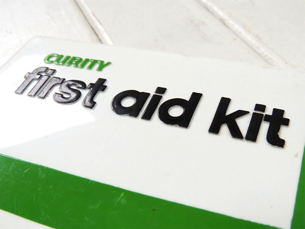 【ニューヨーク・NY・ファーストエイド】プラスティック製・ヴィンテージ・救急箱