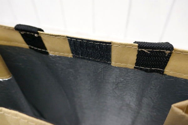 JIMBO'S ジンボーズ クラフト紙デザイン オーガニックスーパー エコバッグ 保温保冷バッグ