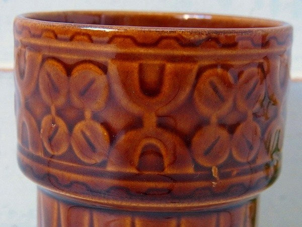【NEVCO】レトロなデザインの陶器製・デッドストック・ヴィンテージ・マグカップ