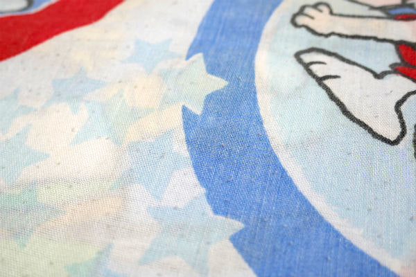 スヌーピー&ベル・オリンピック・スポーツ柄・60's・ヴィンテージ・USEDピローケース・枕カバー