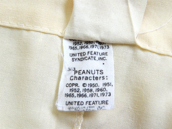 【スヌーピー&スパイク&ベル】ウエスタン・カウボーイ柄・ヴィンテージ・ユーズド・ピロケース/枕カバー