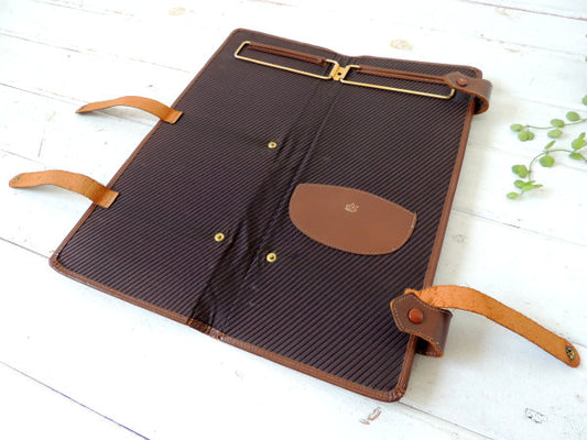 【A HERZ PRODUCT・革】ヘルツ・1970y~レザー製・ヴィンテージ・ネクタイケース