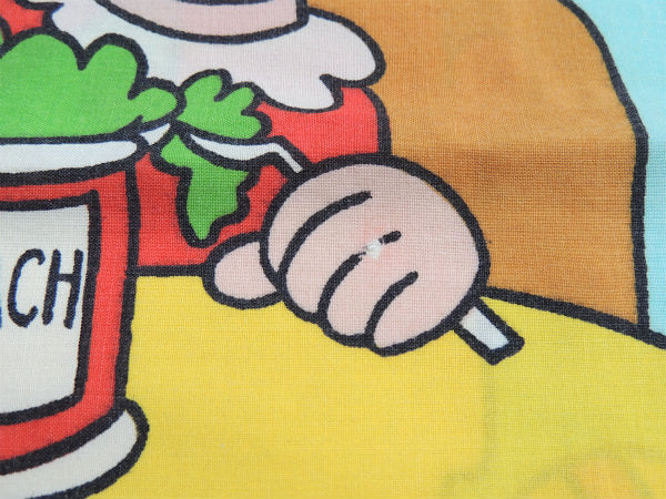 【ポパイ&オリーブ】ヴィンテージ・ユーズド・ピロケース/枕カバー USA