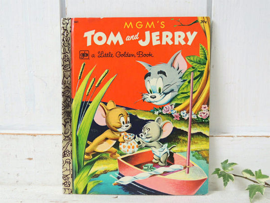 【トムとジェリー】TOM&JERRY・テレビアニメ・70'sヴィンテージ・絵本・ピクチャーブック