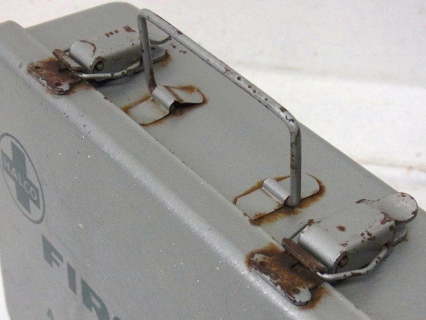 【HALCO】FIRST AID・ファーストエイド・ヴィンテージ・救急箱 USA