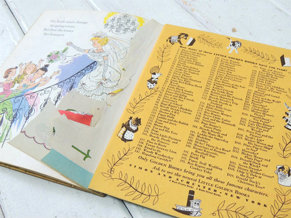 【THE PAPER DOLL WEDDING】50'sヴィンテージ・絵本/ピクチャーブック USA