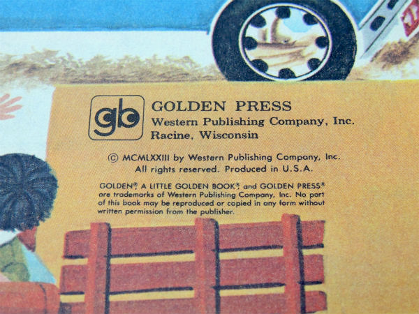 【LET'S GO TRUCKS!】車&トラック・1950's~ヴィンテージ・絵本/ピクチャーブック