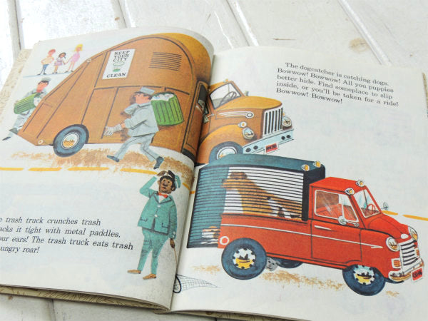 【LET'S GO TRUCKS!】車&トラック・1950's~ヴィンテージ・絵本/ピクチャーブック
