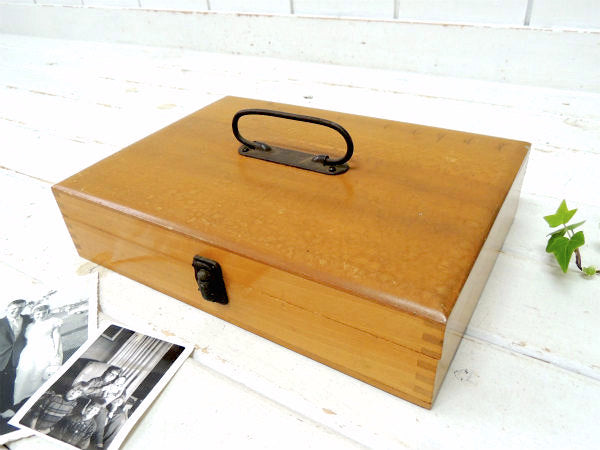 ヴィンテージの木の収納　THE NEGA FILE CO. NEGA FILE CO 木製・ネガフィルム・ヴィンテージ・ファイル