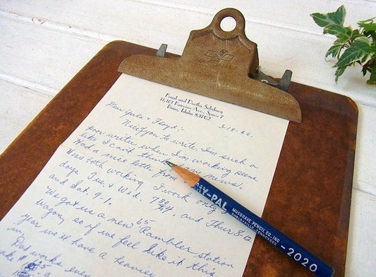 【National】ヴィンテージ・クリップボード/バインダー USA