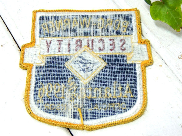 1996's アトランタ・オリンピック・ボーグワーナー保安・ヴィンテージ・刺繍・ワッペン・USA