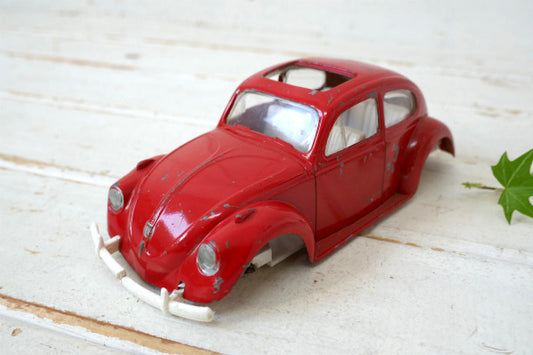 ハブリー・フォルクス ワーゲン・ビートル・ビンテージ・ブリキカー ブリキ自動車 ベース車両 ミニカー U.S.A.