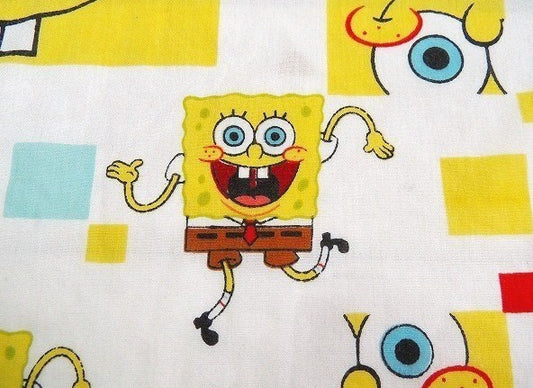 【スポンジボブ】ベビーサイズ・ユーズドシーツ(ボックスタイプ)