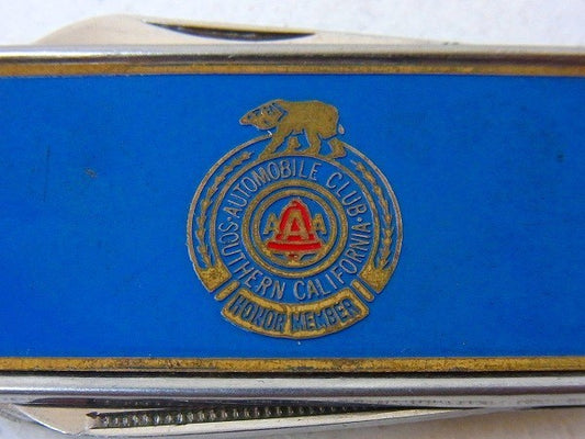 AAA・カリフォルニア ポケットナイフ・ヴィンテージ・マネークリップ・USA・トリプルエー